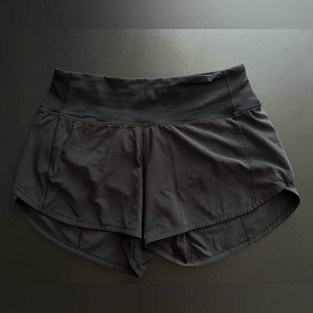 lululemon athletica Women's Athletic Black Shorts